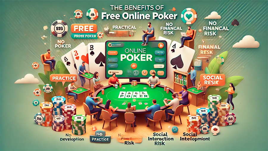 Benefits of Free Online Poker